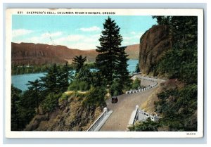 Vintage Shepperd's Dell Columbia River, Oregon Postcard P30E