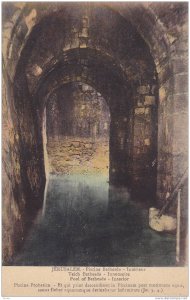 Interior- Pool Of Bethesda, Jerusalem, Israel, Asia, 1910-1920s