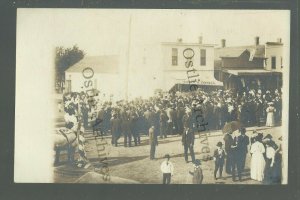 Toronto SOUTH DAKOTA RPPC c1910 4TH OF JULY Crowd STORE nr Brookings Clear Lake