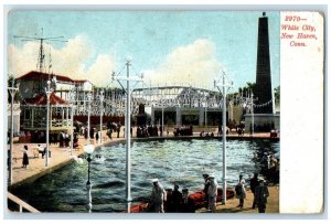 c1905 View Of White City New Haven Connecticut CT Unposted Antique Postcard