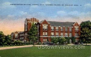 Central State Teachers College in Mt. Pleasant, Michigan