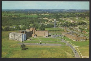 Ontario PETERBOROUGH Birdseye View of Civic Hospital ~ Chrome