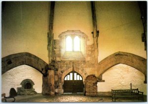 Postcard - Interior Of The Abbot's Kitchen, Glastonbury Abbey - England