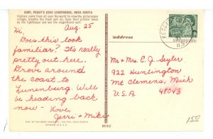 Canada - Nova Scotia, Peggy's Cove. The Lighthouse