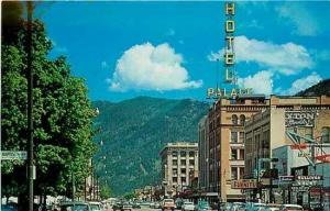 MT, Missoula, Montana, Street Scene, Hotel Palace, Dexter Press 25070-B