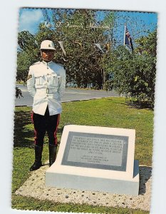 Postcard John F. Kennedy Monument, Nassau, Bahamas