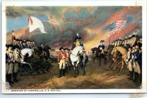 M-42325 Surrender of Cornwallis U S Capitol by John Trumbull Washington D C