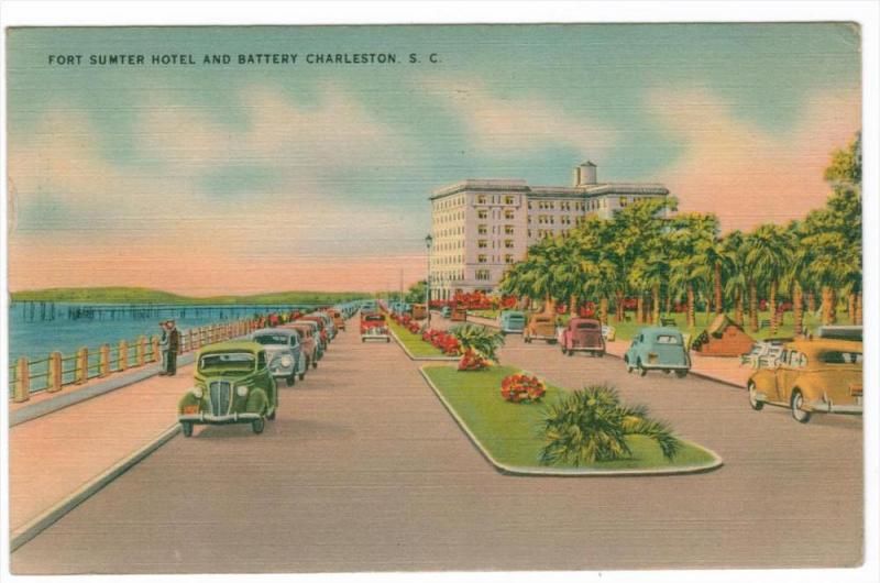 South Carolina  Charleston  Fort Sumter Hotel and Battery