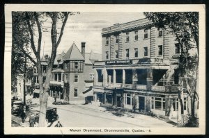 h3096 - DRUMONDVILLE Postcard 1941 Manoir Drummond