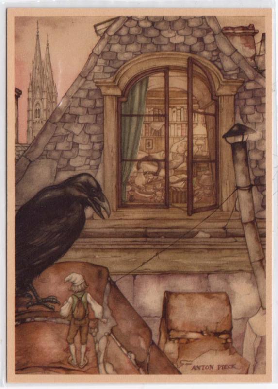 Raven by Anton Pieck