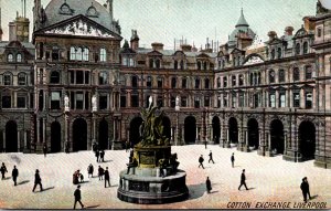 England Liverpool The Cotton Exchange 1907