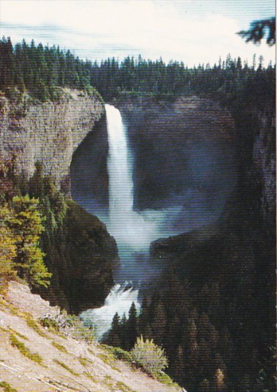 Canada British Columbia Clearwater Helmchen Falls