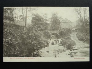 Derbyshire Buxton GOYTS BRIDGE c1903 Postcard by Valentine 