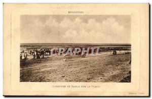 Berniers Sea - Competition Sand on the Beach - Old Postcard