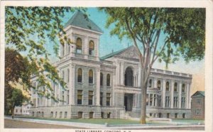 State Library Concord New Hampshire 1929 Curteich