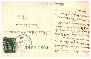 Christmas  Angel winter scene