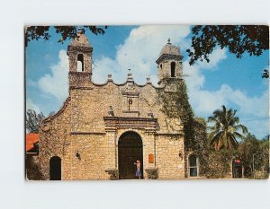 Postcard  Plymouth Congregational Church Coconut Grove Florida USA