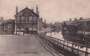 The Crystal Palace Waterside Pub Berkhamsted Herts Old Postcard
