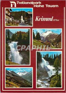Modern Postcard Krimml umgebung und im oberpinzagau salzburg osterreich