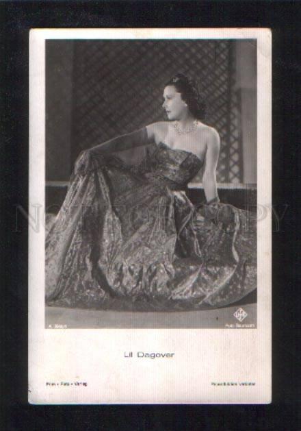 068097 Lil DAGOVER German Movie Star Vintage PHOTO