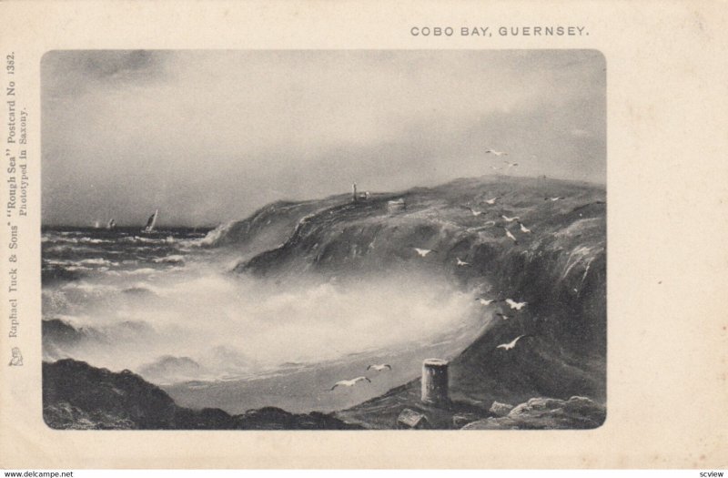 COBO BAY , Guernsey , 1901-07 ; TUCK 1382
