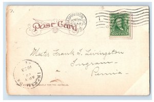 C 1900-06 The Capitol, Washington, D.C. Postcard P155E