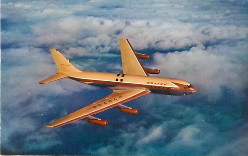 Boeing 707 Jet Tanker-Transport Aviation, Chrome