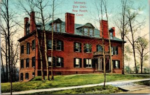 Postcard Connecticut New Haven Infirmary Yale University ~1910 V190