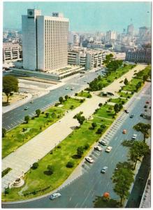 Peru Lima Sheraton Hotel and Paseo de la Republica 1960s-1970s Postcard #2