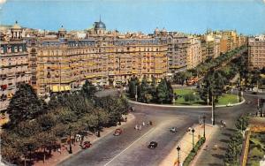 BR4388 Barcelona Plaza Calvo Sotelo y Avda del Gemeralisimo  spain