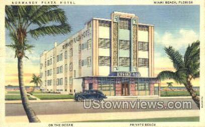 MIAMI BEACH, FL Fairfax Hotel and Apartments Postcard