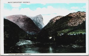 Canada Petit Saguenay Quebec Vintage Postcard C166