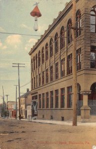 Blairsville Pennsylvania First National Bank Vintage Postcard AA29504