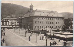 The University with the monument of Kaiser Wilhelm I - Heidelberg, Germany