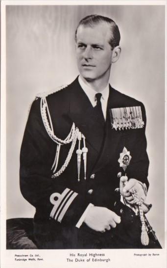 His Royal Highness The Duke Of Edinburgh Real Photo