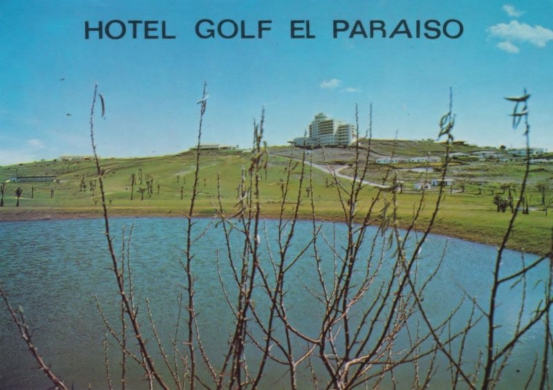 Hotel Golf Course El Paraiso Malaga Costa Del Sol Spanish Postcard