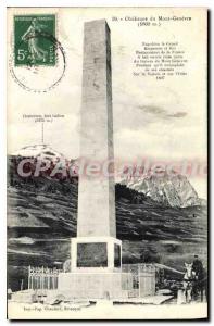 Postcard Ancient Obelisk of Mount Genevre