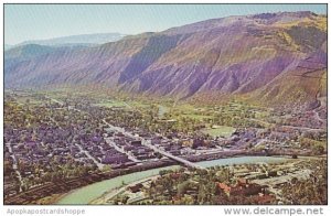 Colorado Glenwood Springs Aerial View From Lookout Mountain