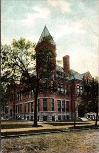 Postcard High School in Danville, Illinois