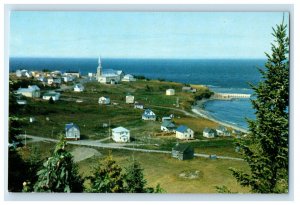 c1950s St. Maurice de L' Eucharie Gaspe Quebec Canada Unposted Postcard