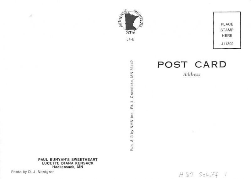 Lucette Diana Kensack   Minnesota 