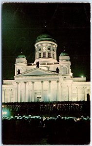 Postcard - The Helsinki Cathedral On Independence Day - Helsinki, Finland