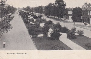 BALTIMORE, Maryland, PU-1940; Broadway Street