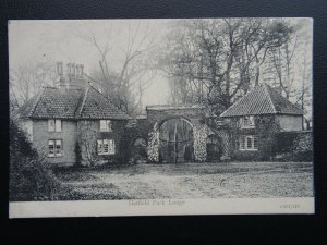 Hertfordshire HATFIELD PARK LODGE c1904 Postcard by James Cox