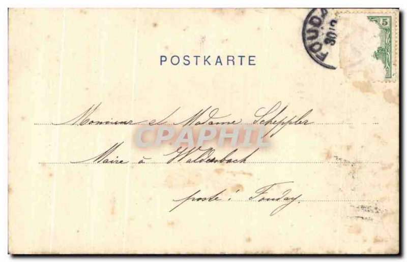 Old Postcard Gruss vom Hohenloheturm