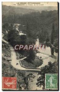 Old Postcard Anzeme Vallee Creuse