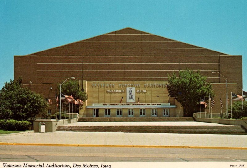 Veterans Memorial Auditorium,Des Moines,IA BIN