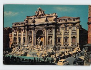 Postcard The fountain of Trevi, Rome, Italy