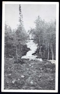 Ontario RALEIGH FALLS on Highway 17 just west of Ignace RPPC