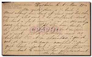 Old Postcard Wiesbaden